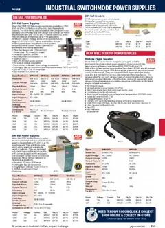 Preview of Jaycar Engineering & Scientific Catalogue 2025/2026  - valid from 09.07.2025 | Page: 353 | Products: Date, Clip, Desktop, Weight