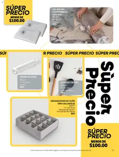 Vista previa de Vianney - Catálogo - Biasi, nuevo folleto de la tienda, válido en México a partir del 05/09/2025 | Página: 73 | Productos: Espátula, Organizador