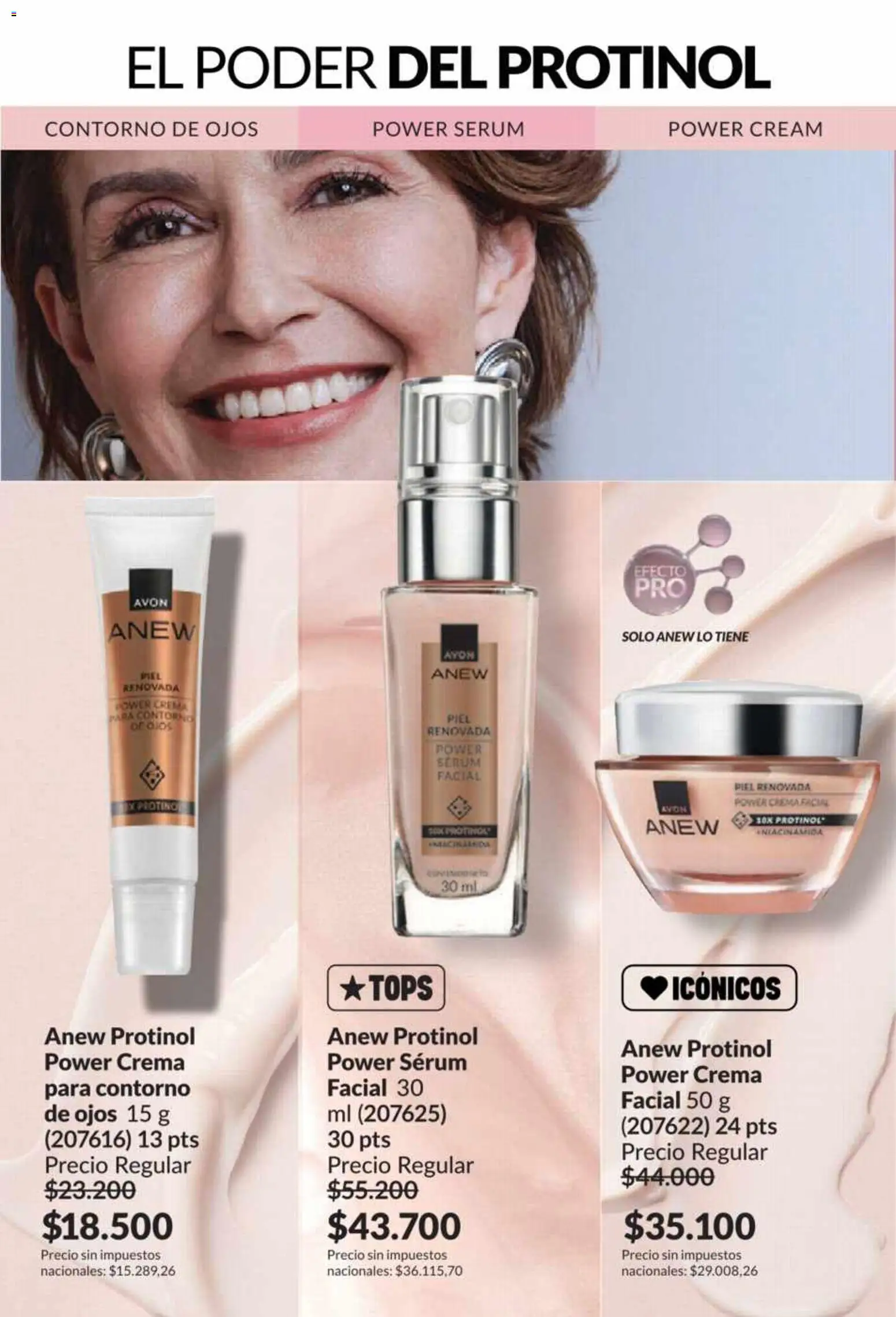 Catálogo AVON Campaña 5/2026 │ válido desde el 01.05.2026 | Página: 124 | Productos: Contorno de ojos, Serum, Contorno, Crema