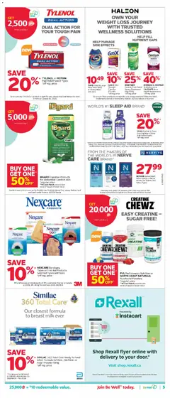 Preview of Rexall weekly flyer / circulaire from shop Rexall valid from Jul 17, 2026 | Page: 11