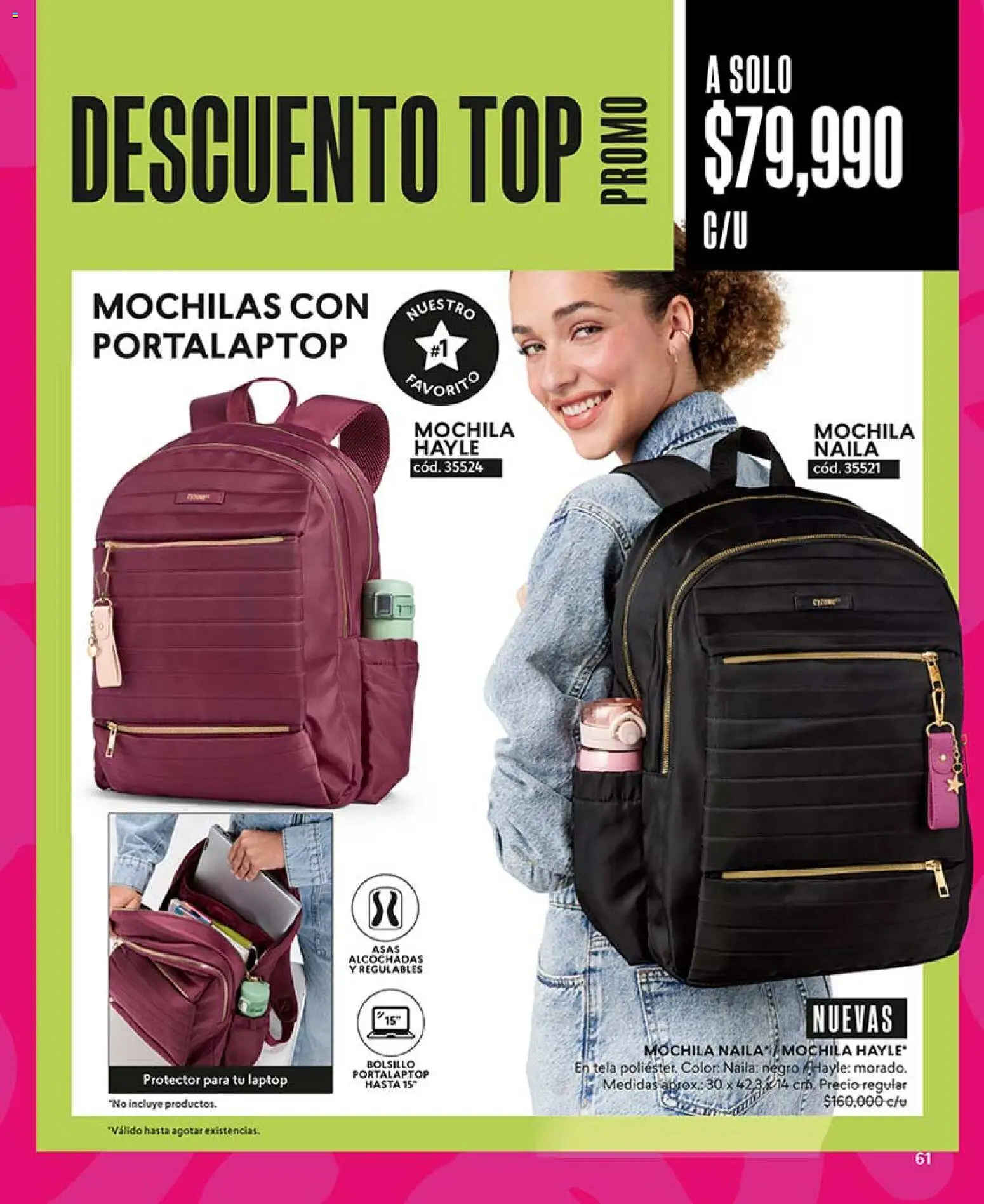 CyZone revista - valida desde el 04.05.2026 | Página: 75 | Productos: Mochila, Laptop, Top