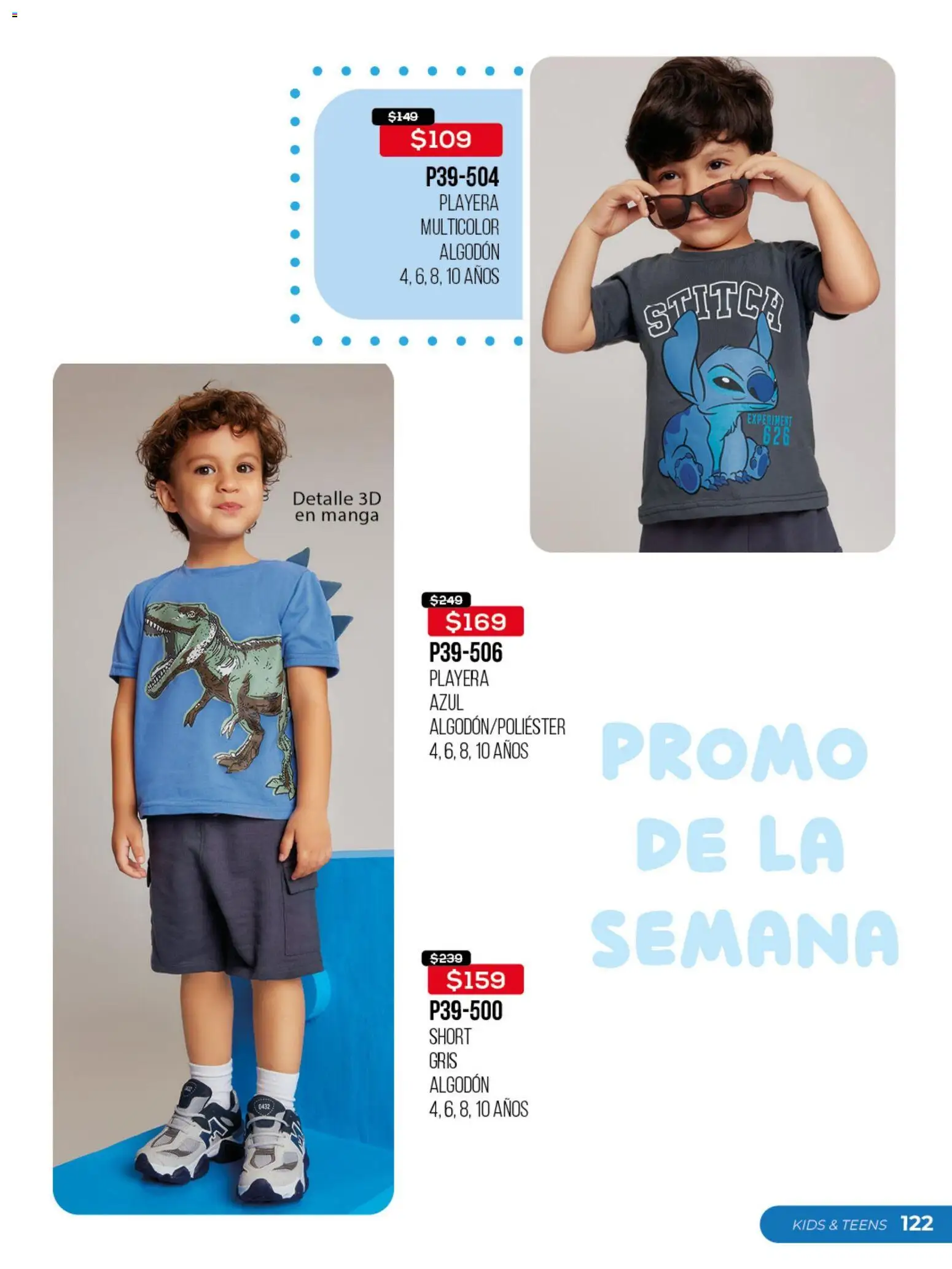 Nuevas ofertas de Cklass válidas en toda la República Mexicana desde el 13.04.2026. ¡Encuentra las mejores ofertas en Cklass catálogo Promo semanal! | Página: 123 | Productos: Manga, Algodón, Playera, Short