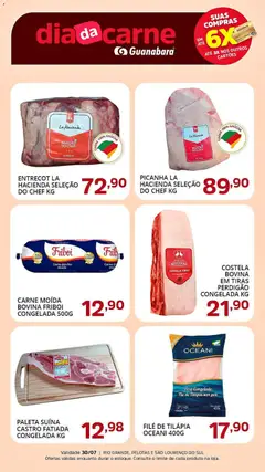 Supermercado Guanabara - Ofertas da semana - Pré-Visualização do folheto da loja Supermercado Guanabara, válido de 30/07/2026
