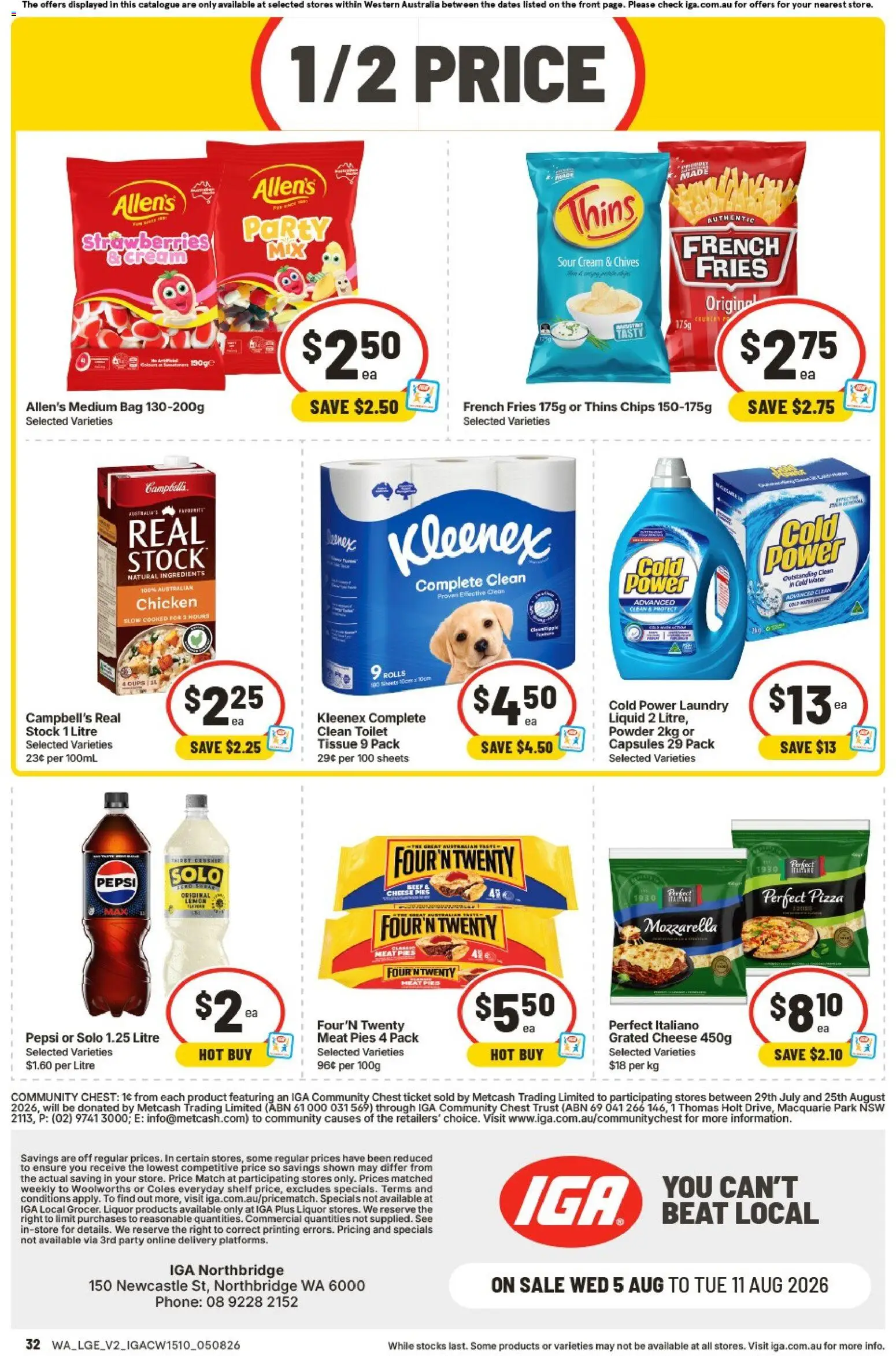 Ritchies catalogue - valid from 05/08/2026 | Page: 6 | Products: Cups, Powder, Sour cream, Cream