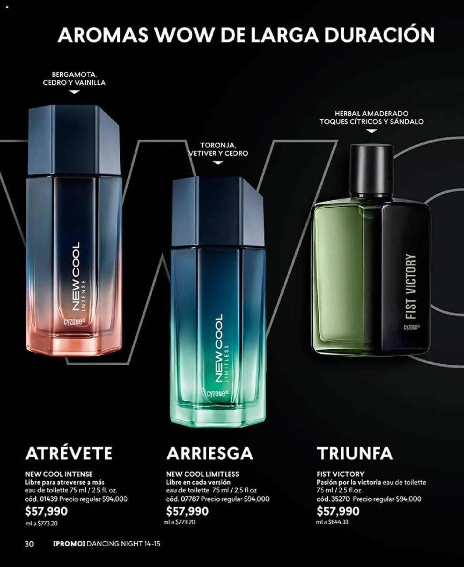 CyZone revista - valida desde el 10/08/2026 | Página: 30 | Productos: Eau de toilette, Vainilla