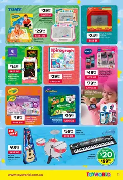 Preview of Toyworld catalogue - valid from 03.06.2026 | Page: 11 | Products: Box, Watch, Keyboard