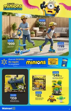 Vista previa de Walmart folleto Los Minions ya llegaron, nuevo folleto de la tienda, válido en México a partir del 01/07/2026 | Página: 2