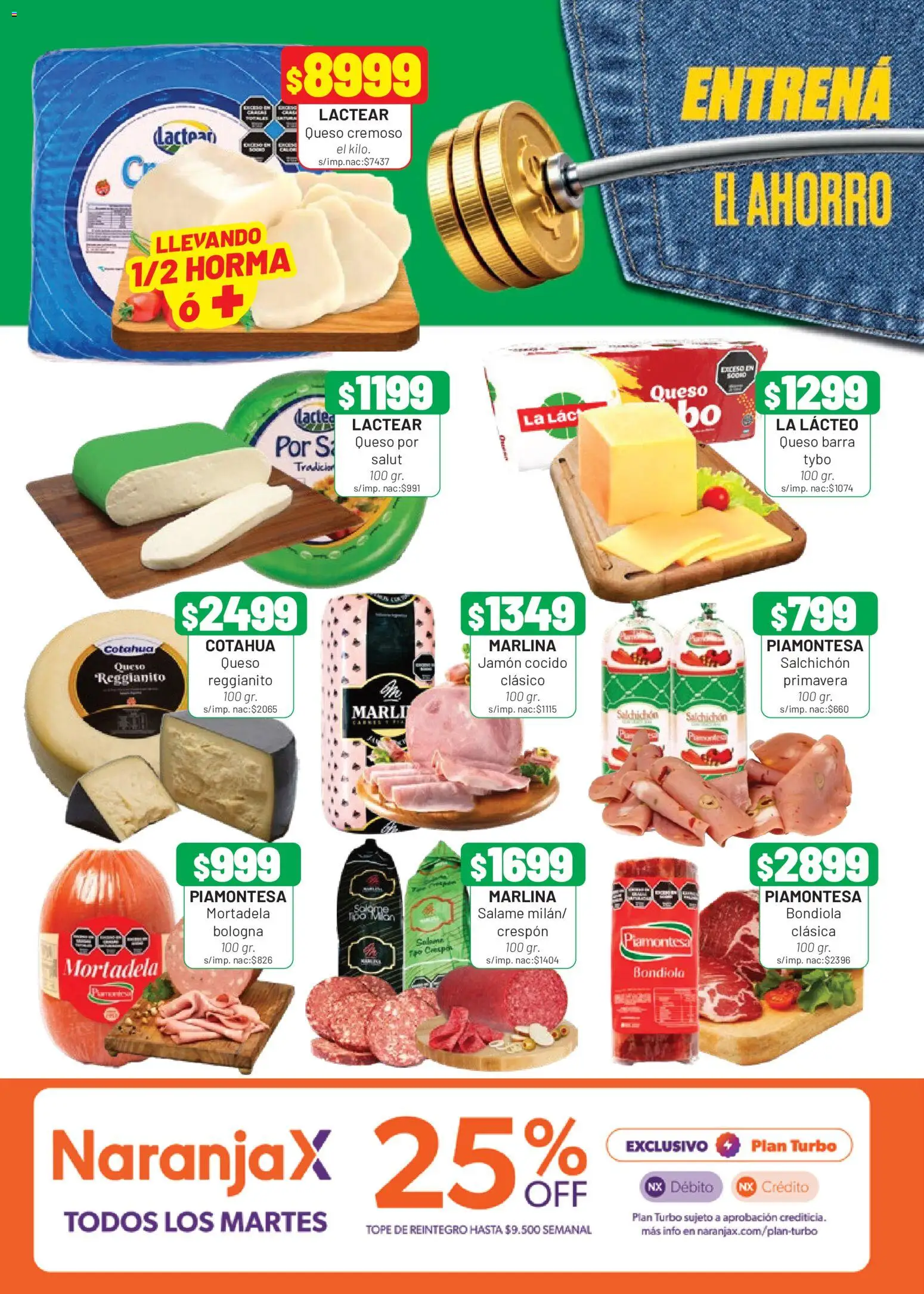 Almacor catálogo │ válido desde el 10/09/2026 | Página: 4 | Productos: Jamón cocido, Queso, Jamón, Salame