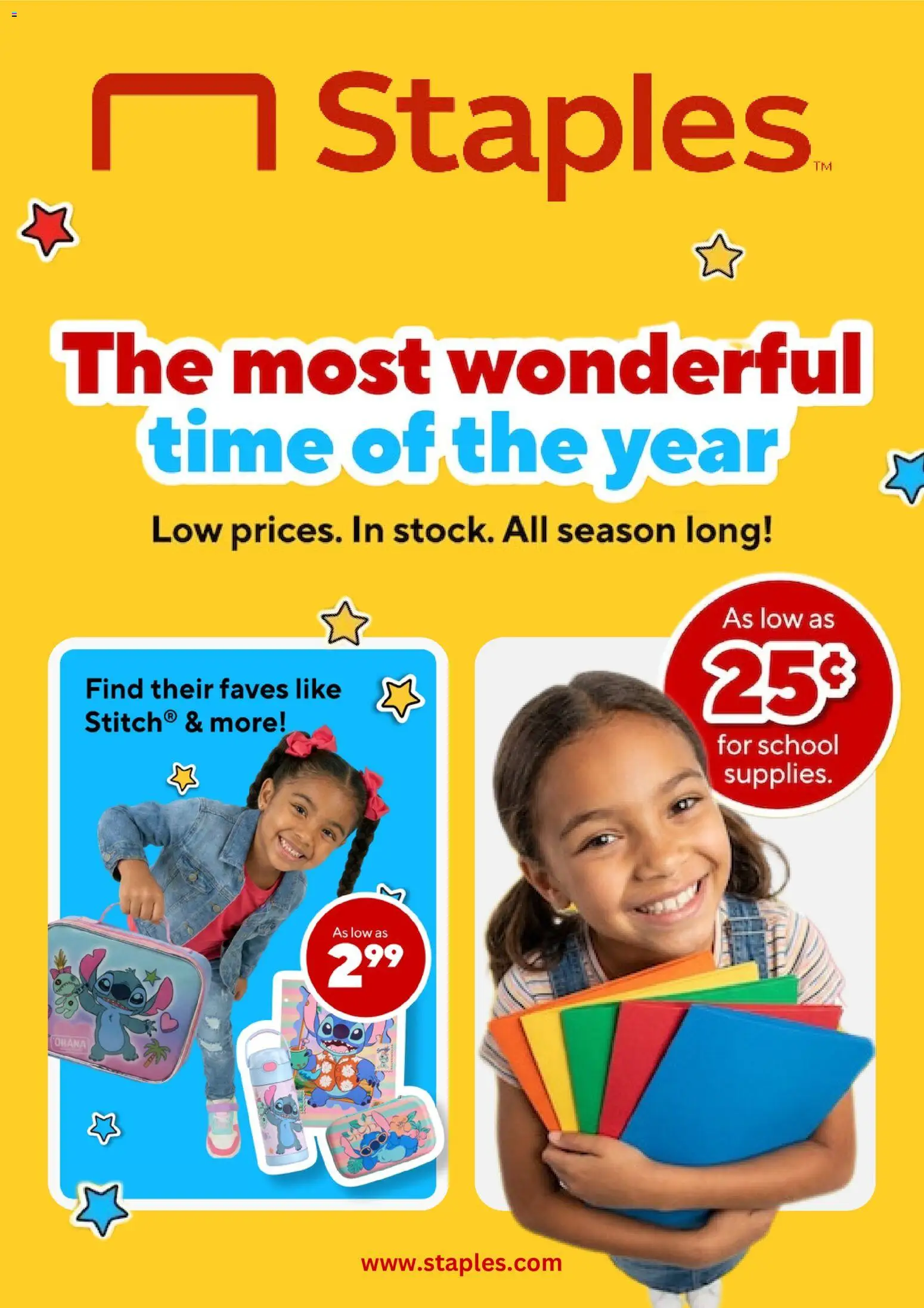 Staples Weekly Ad - valid from 07/19/2026 | Page: 1