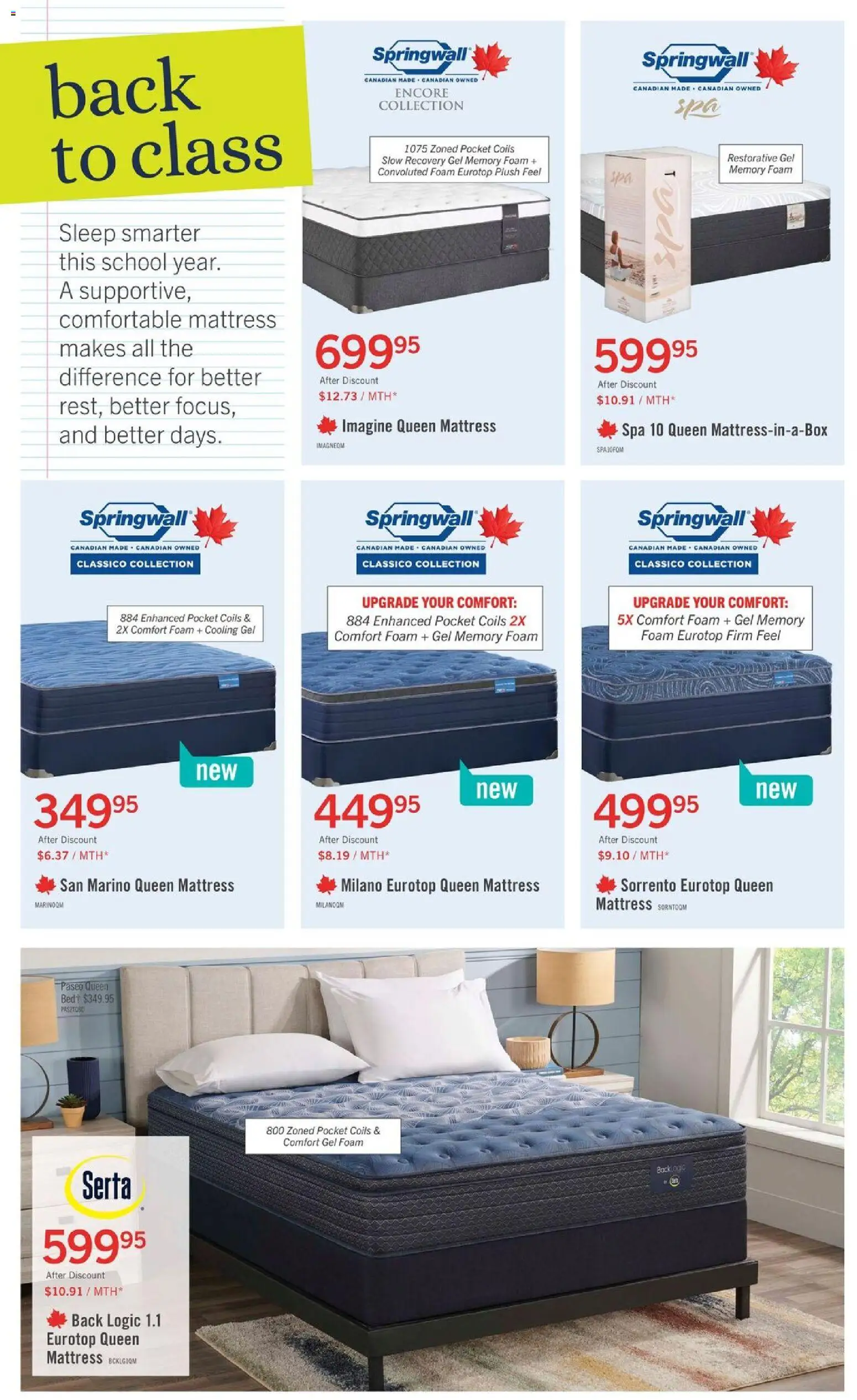 The Brick flyer valid from Jul 30, 2026 | Page: 5 | Products: Mattress
