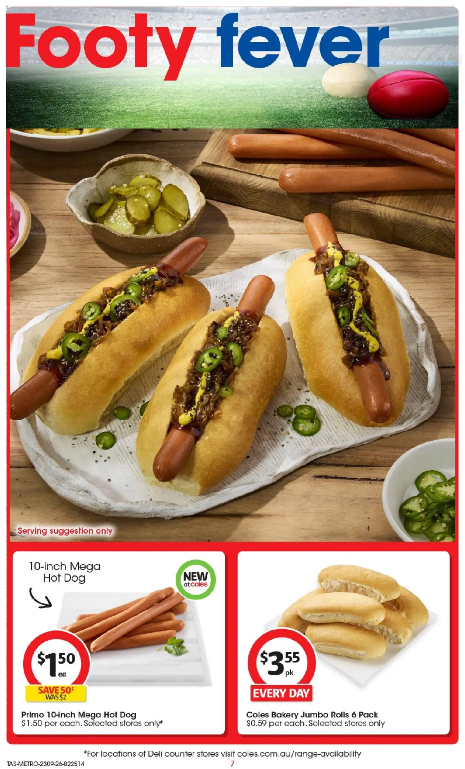 Coles catalogue - valid from 23/09/2026 | Page: 7 | Products: Bread, Bakery
