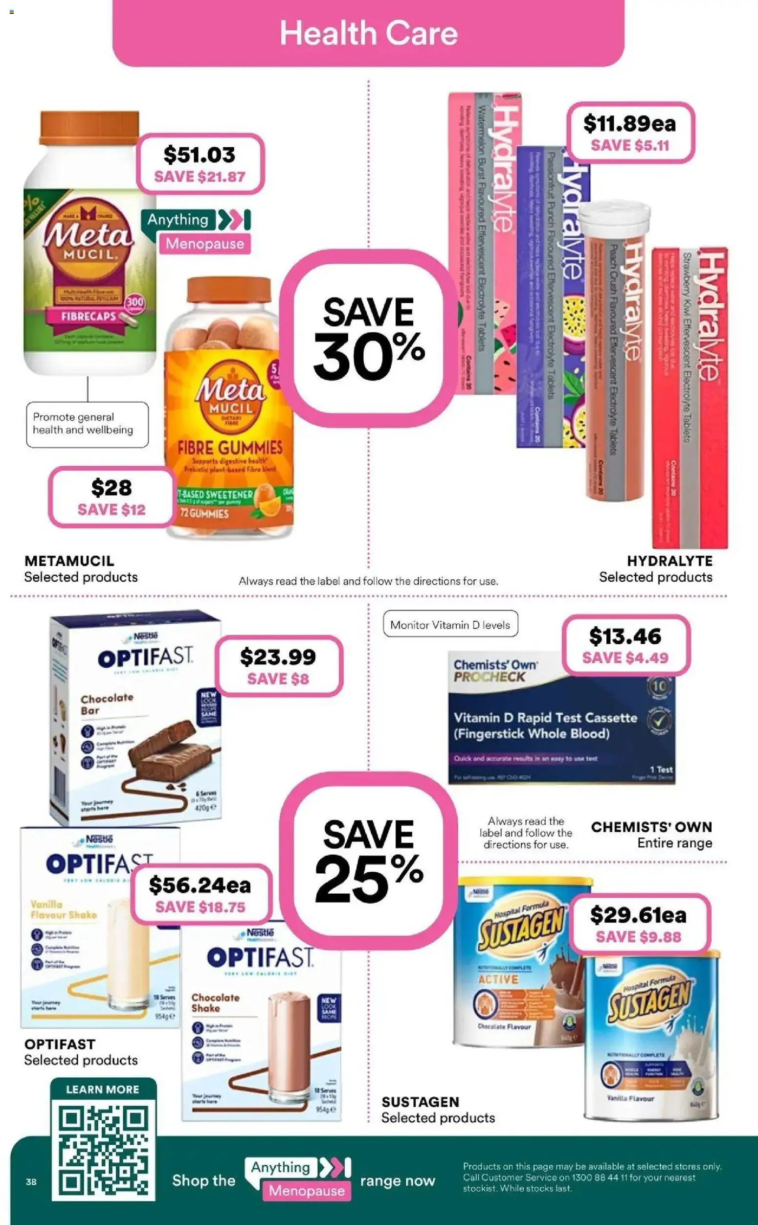 Priceline Pharmacy catalogue - valid from 01/07/2026 | Page: 38 | Products: Passionfruit, Watermelon, Monitor, Vitamin