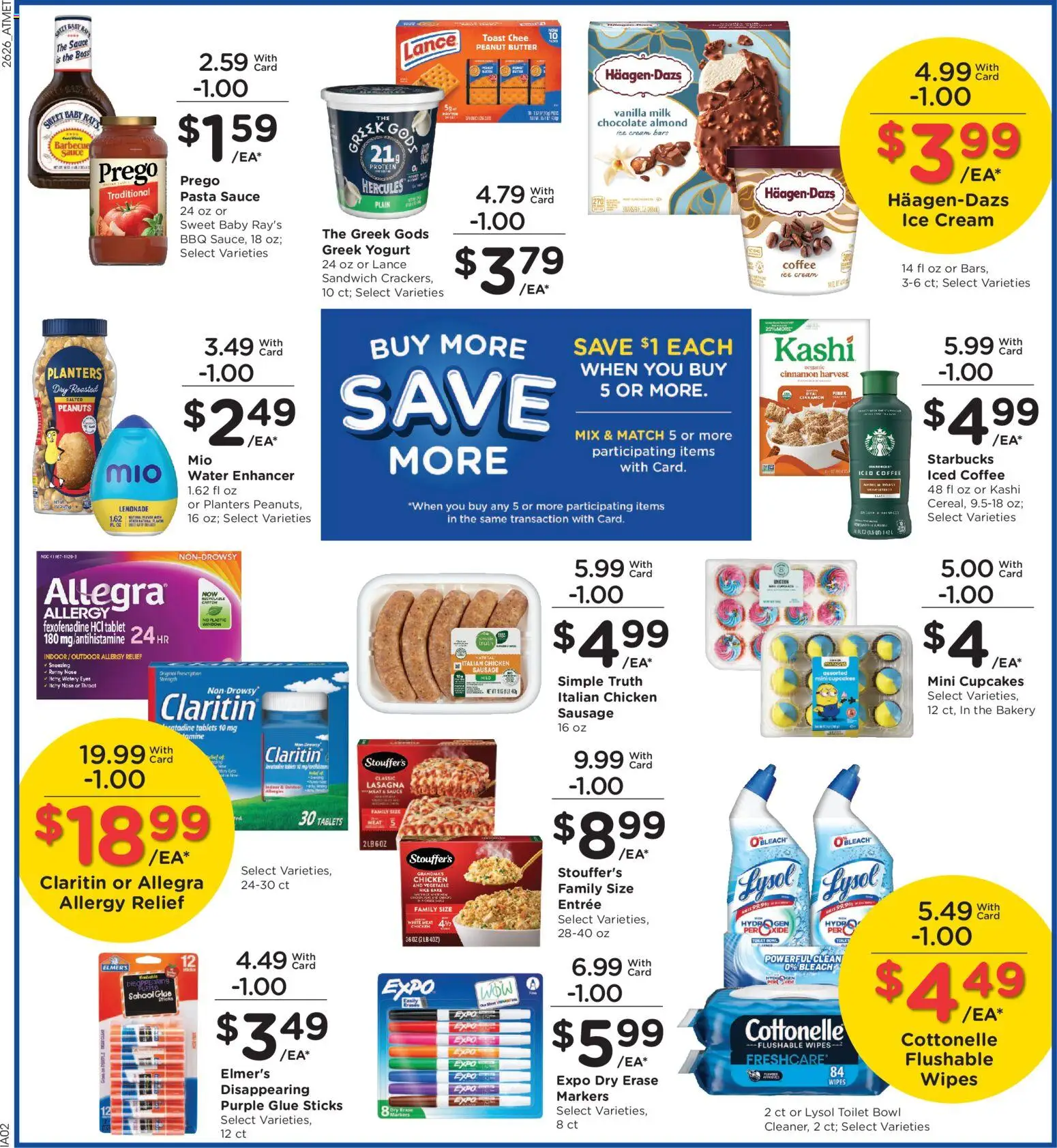 Kroger Weekly Ad - valid from 07/29/2026 | Page: 6 | Products: Chocolate, Cream, Water, Tablet