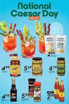 Preview of Sobeys weekly flyer / circulaire from shop Sobeys valid from 14.05.2026 | Page: 18 | Products: Chips, Grill