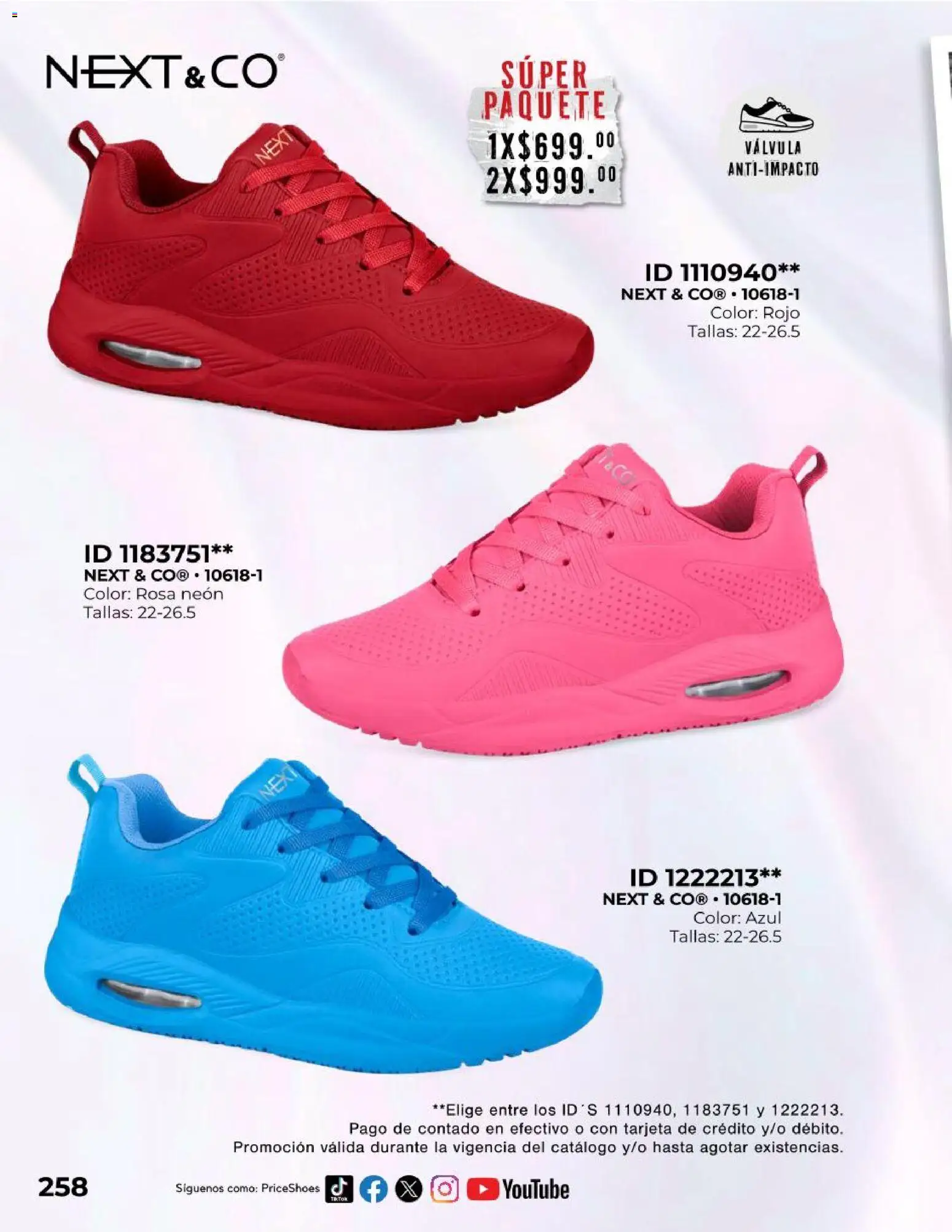Nuevas ofertas de Price Shoes válidas en toda la República Mexicana desde el 01/10/2026. ¡Encuentra las mejores ofertas en Price Shoes catálogo Exclusivos! | Página: 258
