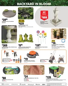 Preview of Mitre 10 catalogue - valid from 09/09/2026 | Page: 3 | Products: Bath, Compost, Trolley, Fountain