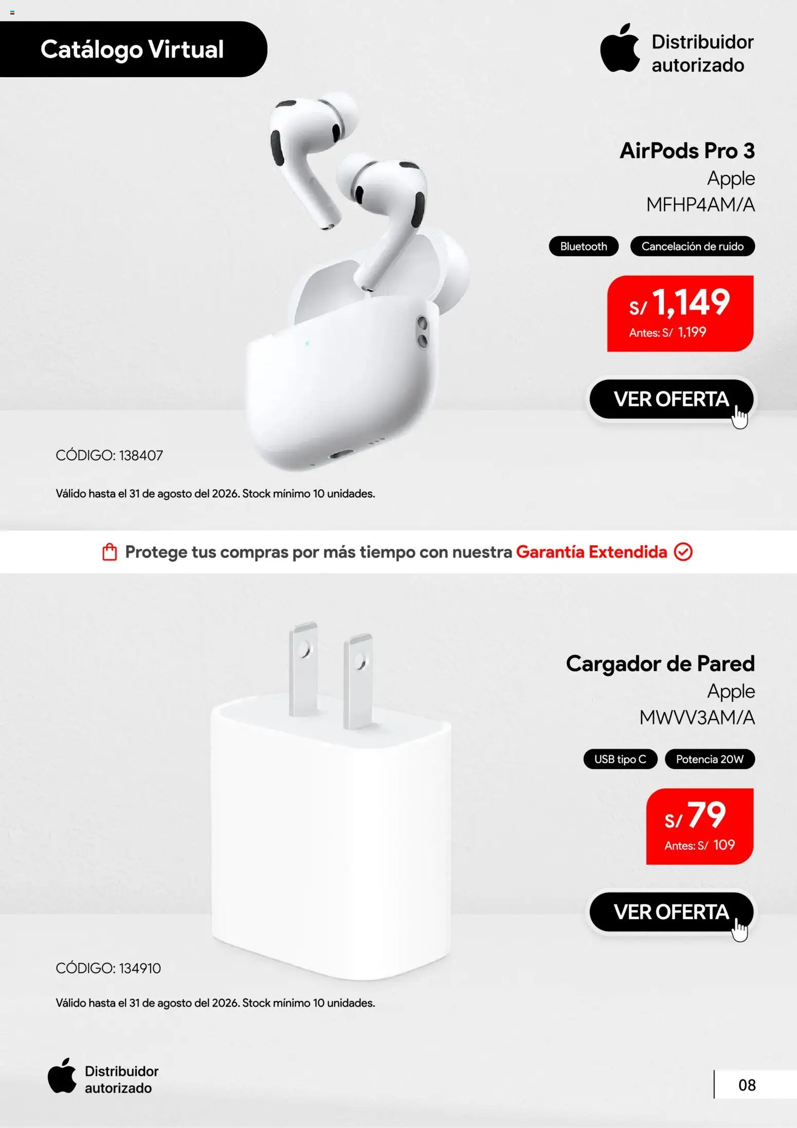 Catálogo Hiraoka válido desde 11/08/2026 | Página: 9 | Productos: USB