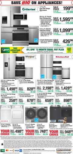 Preview of Menards weekly ads valid from 20.05.2026