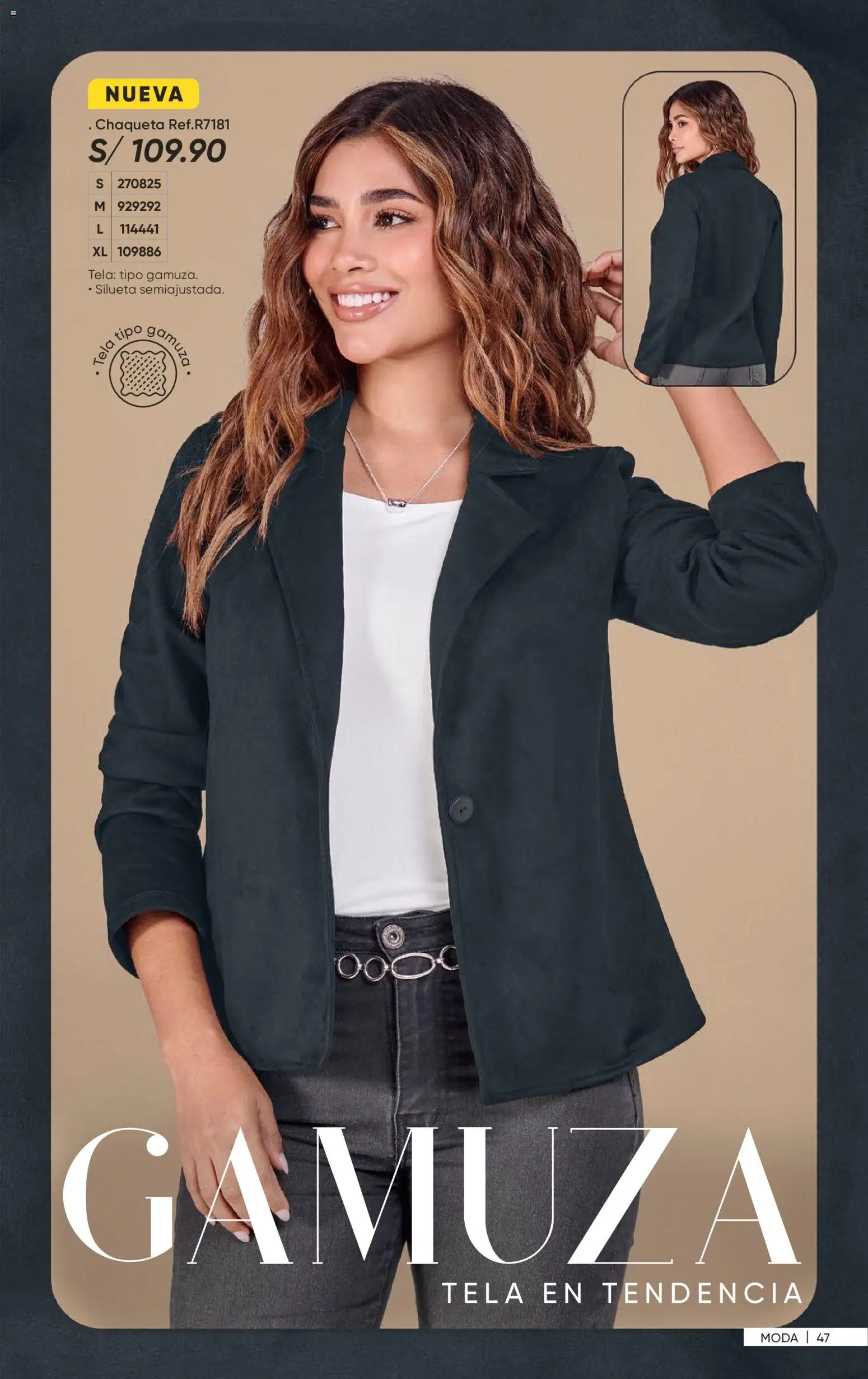 Catálogo Azzorti válido desde 14/08/2026 | Página: 49 | Productos: Chaqueta