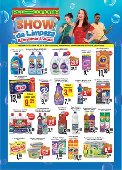 RedEconomia ofertas Limpeza - Pré-Visualização do folheto da loja RedEconomia, válido de 21/07/2026 | Página: 1
