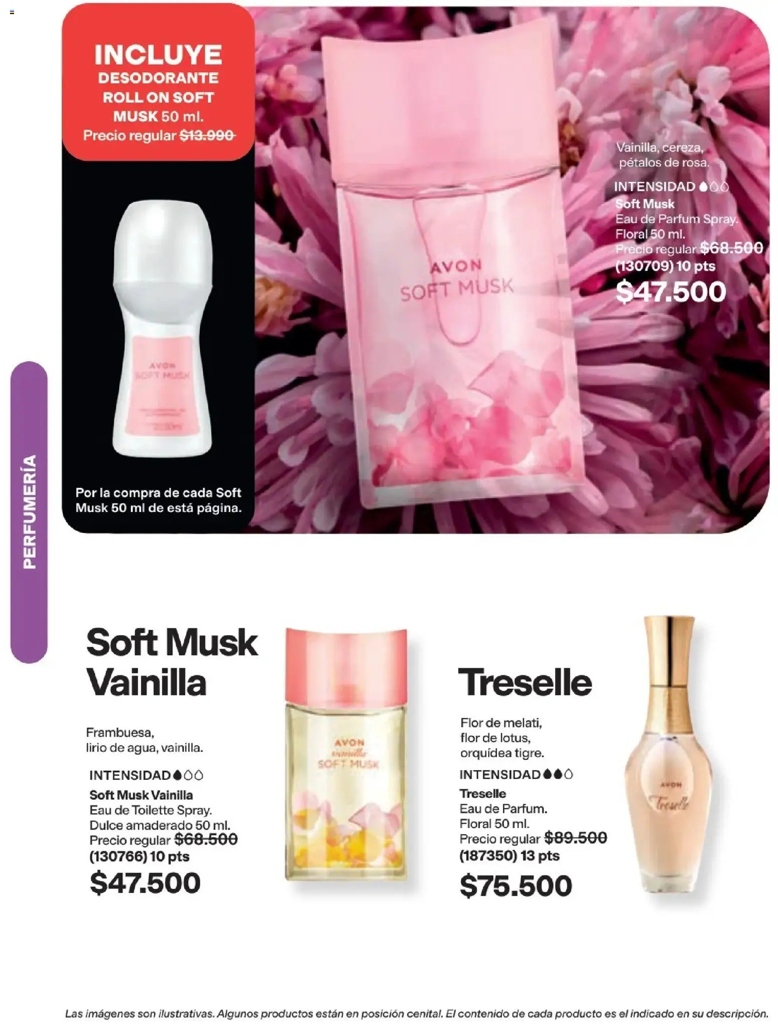 Avon revista - valida desde el 19/09/2026 | Página: 83 | Productos: Orquídea, Eau de toilette, Vainilla, Desodorante