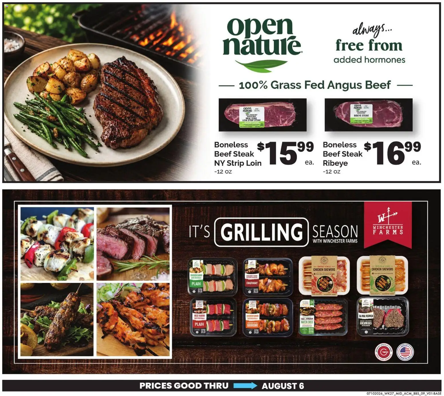 Acme Big Book of Savings - valid from 07/10/2026 | Page: 9 | Products: Hoe, Beef, Lime, Grill