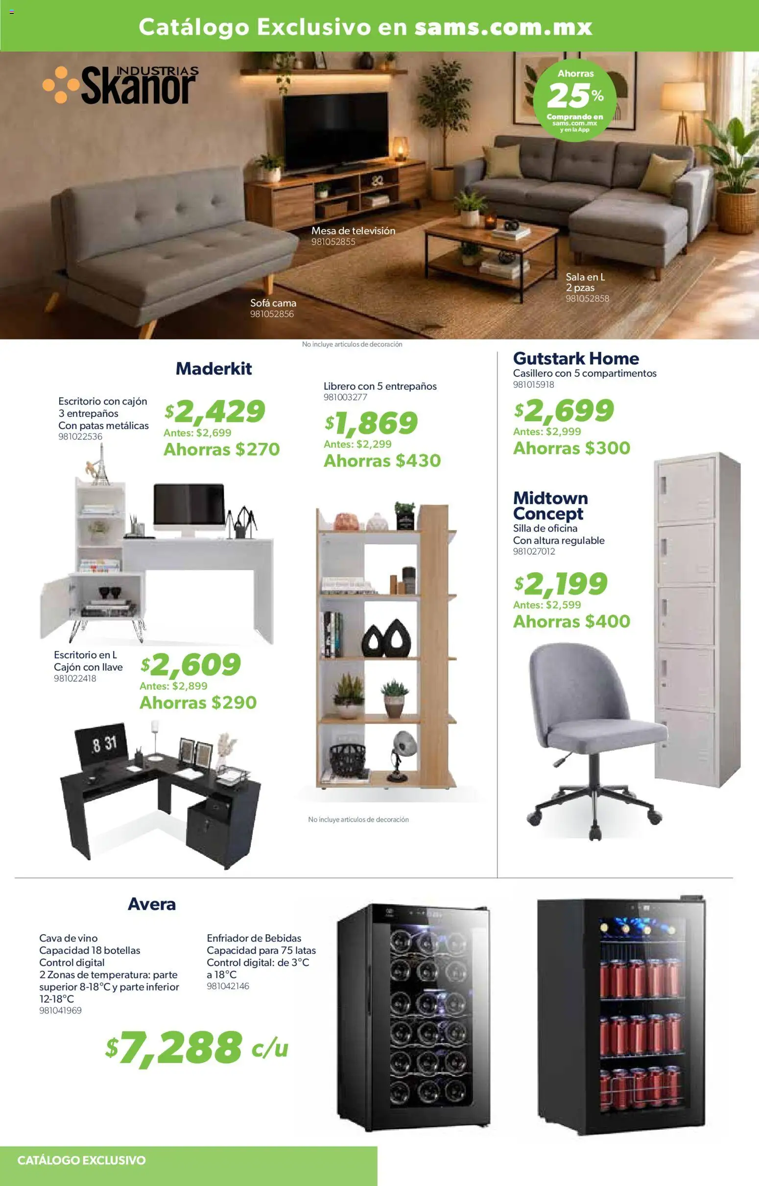 Nuevas ofertas de Sam's Club válidas en toda la República Mexicana desde el 05/08/2026. ¡Encuentra las mejores ofertas en Sam's Club catálogo! | Página: 20
