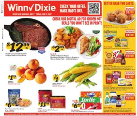 Preview of Winn Dixie weekly ads valid from 17.06.2026