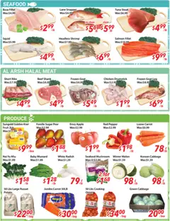 Preview of Ample Food Market weekly flyer / circulaire from shop Ample Food Market valid from Jul 10, 2026 | Page: 2 | Products: Beef, Kiwi, Carrot, Bag