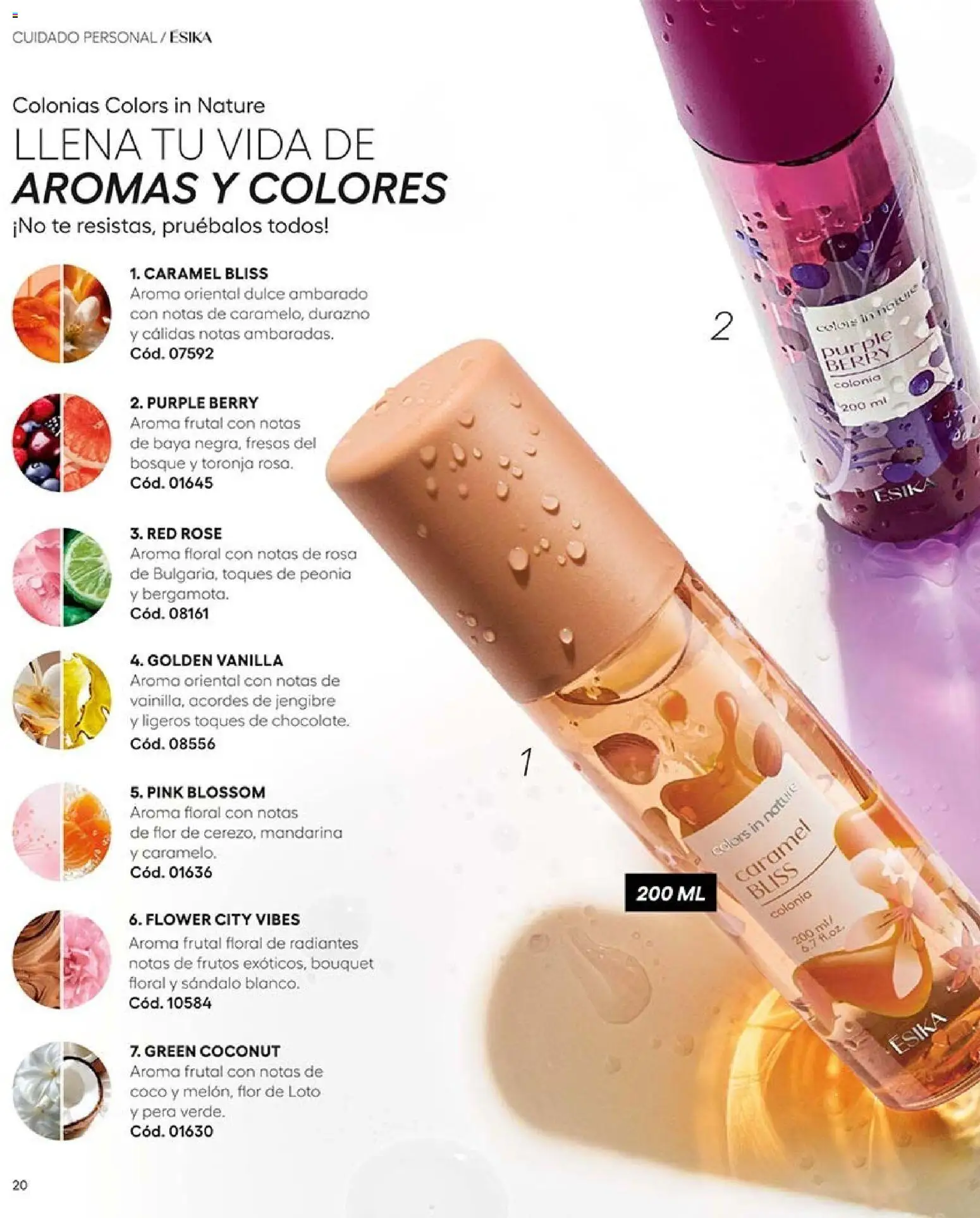 Ésika revista - valida desde el 30/10/2026 | Página: 20 | Productos: Loto, Coco, Durazno, Pera