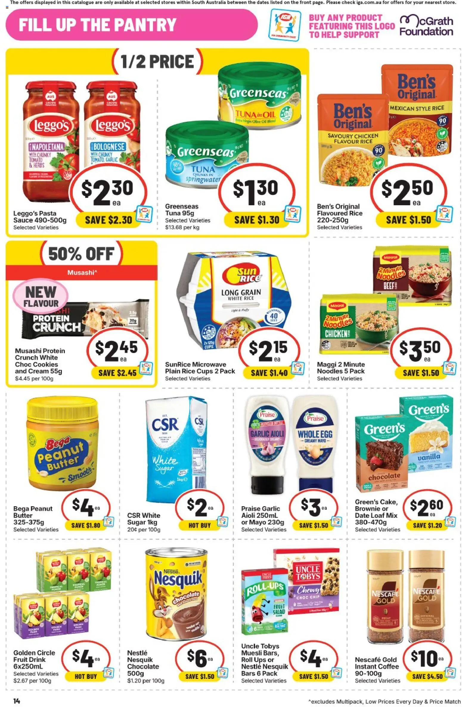 IGA catalogue - valid from 16/09/2026 | Page: 11 | Products: Cups, Pasta, Garlic, Date
