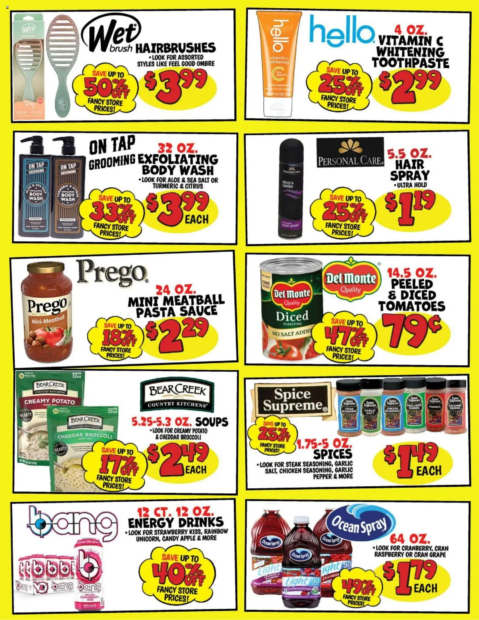 Ollie's Ad 2 - valid from 07/16/2026 | Page: 2 | Products: Turmeric, Brush, Salt, Raspberry
