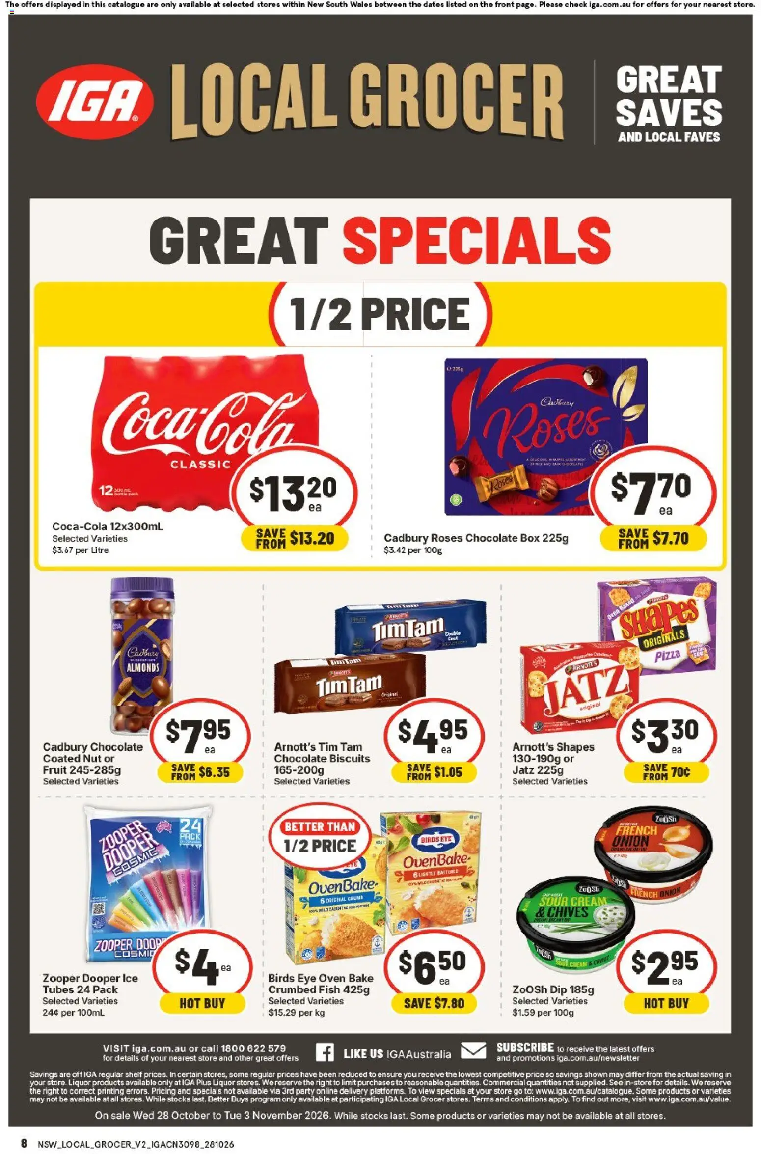 IGA catalogue - valid from 28/10/2026 | Page: 8