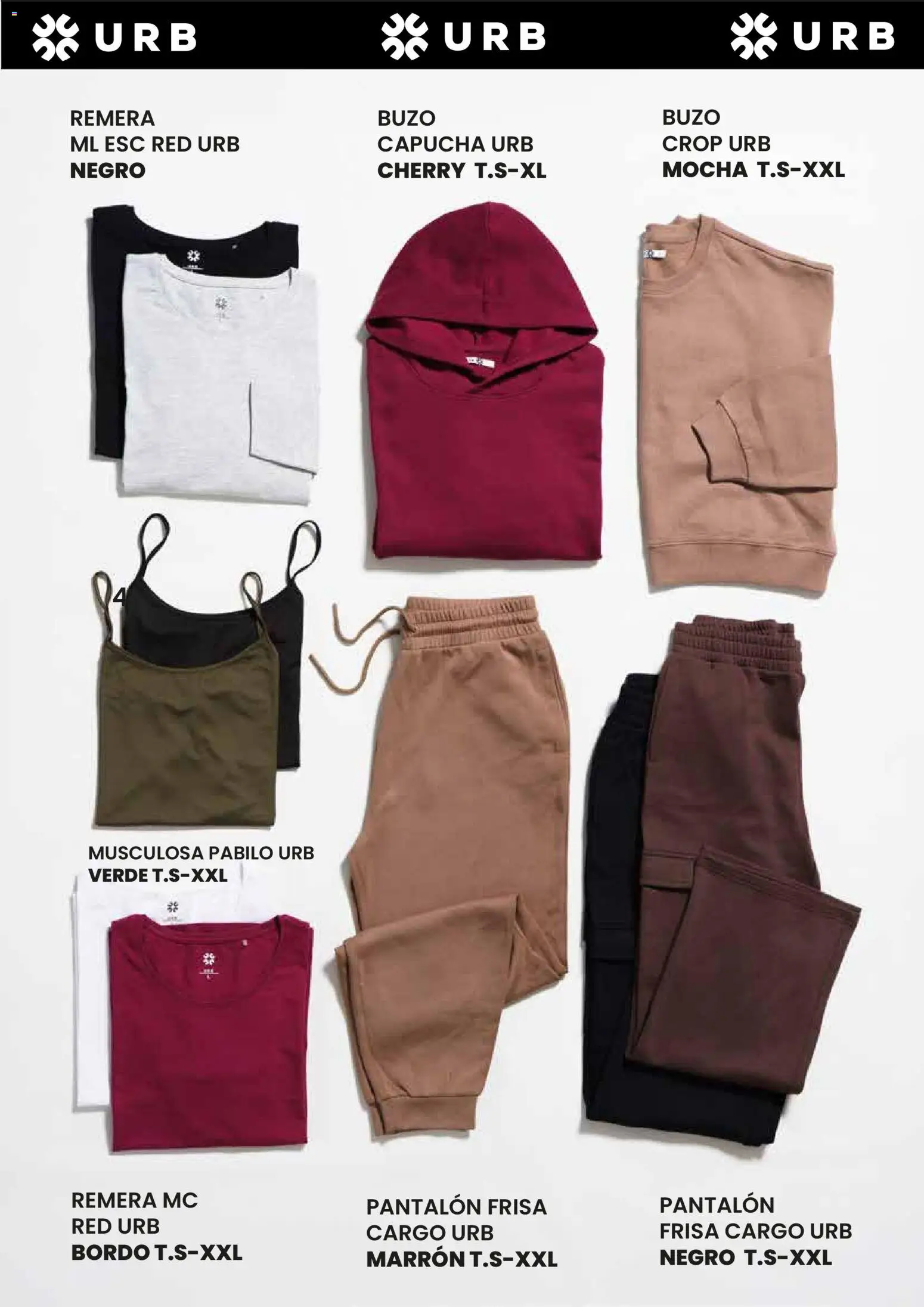 Jumbo - Catálogo URB | Otoño & Invierno │ válido desde el 17/04/2026 | Página: 12 | Productos: Remera, Buzo, Musculosa