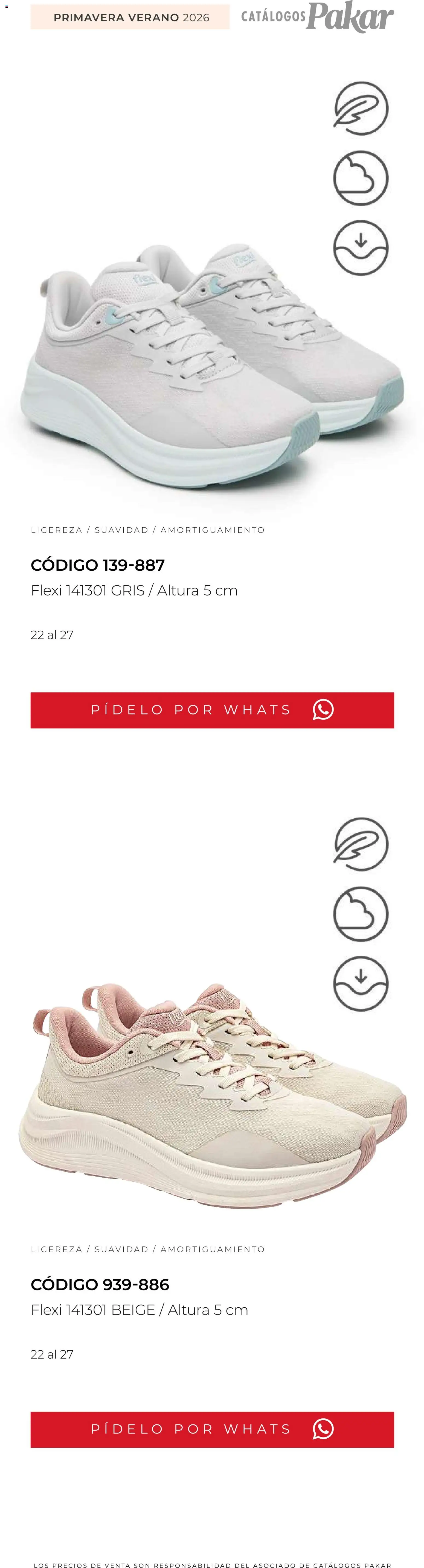 Nuevas ofertas de SC Pakar válidas en toda la República Mexicana desde el 04/03/2026. ¡Encuentra las mejores ofertas en SC Pakar catálogo Flexi PV26! | Página: 122