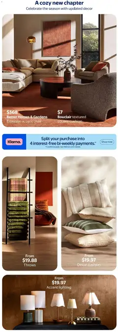 Preview of Beautiful by Drew Barrymore mod round coffee table, Beautiful by Drew Barrymore mod round coffee table from shop Walmart valid from Sep 10, 2026 | Page: 3 | Products: Sofa, Table, Lighting, Coffee