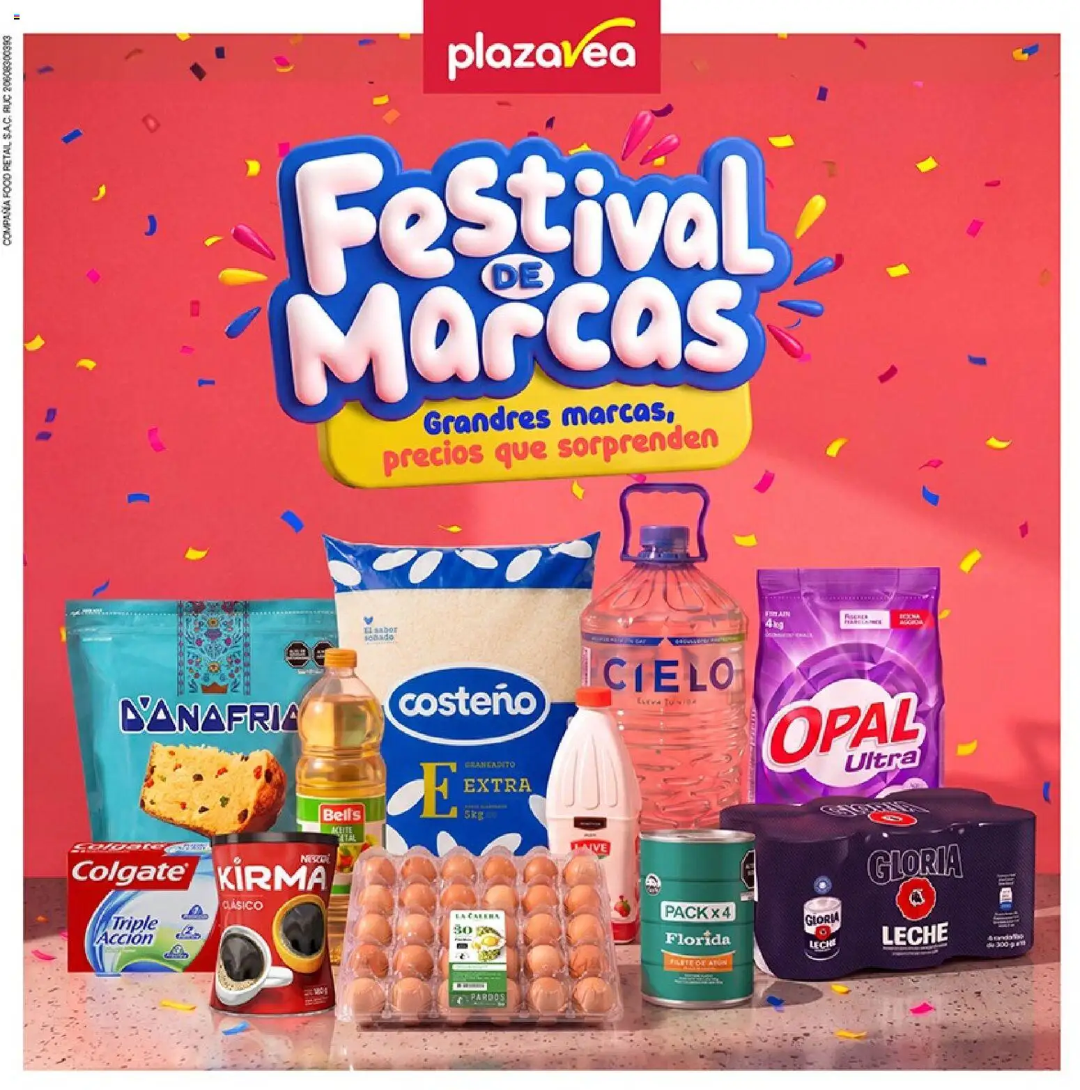 Catálogo Plaza Vea válido desde 01/09/2026 | Página: 1 | Productos: Leche, Aceite