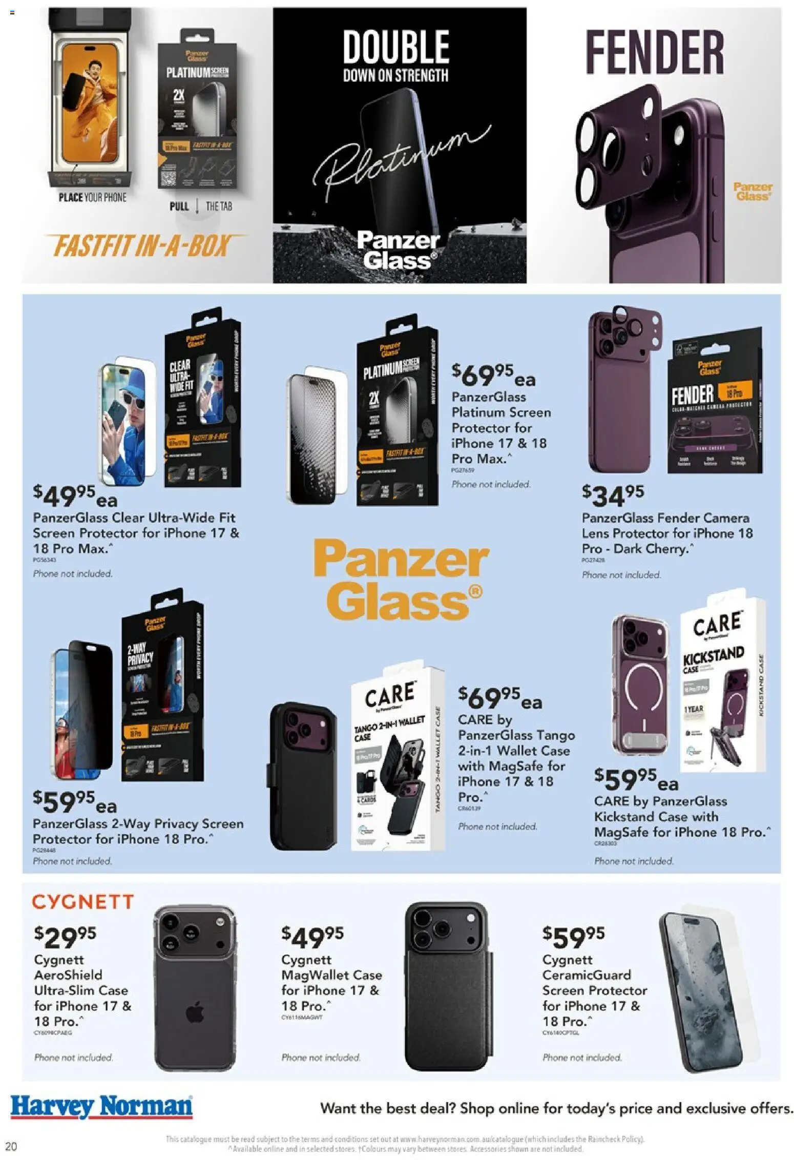 Harvey Norman catalogue - valid from 23/09/2026 | Page: 20 | Products: Phone, Iphone, Case, Screen