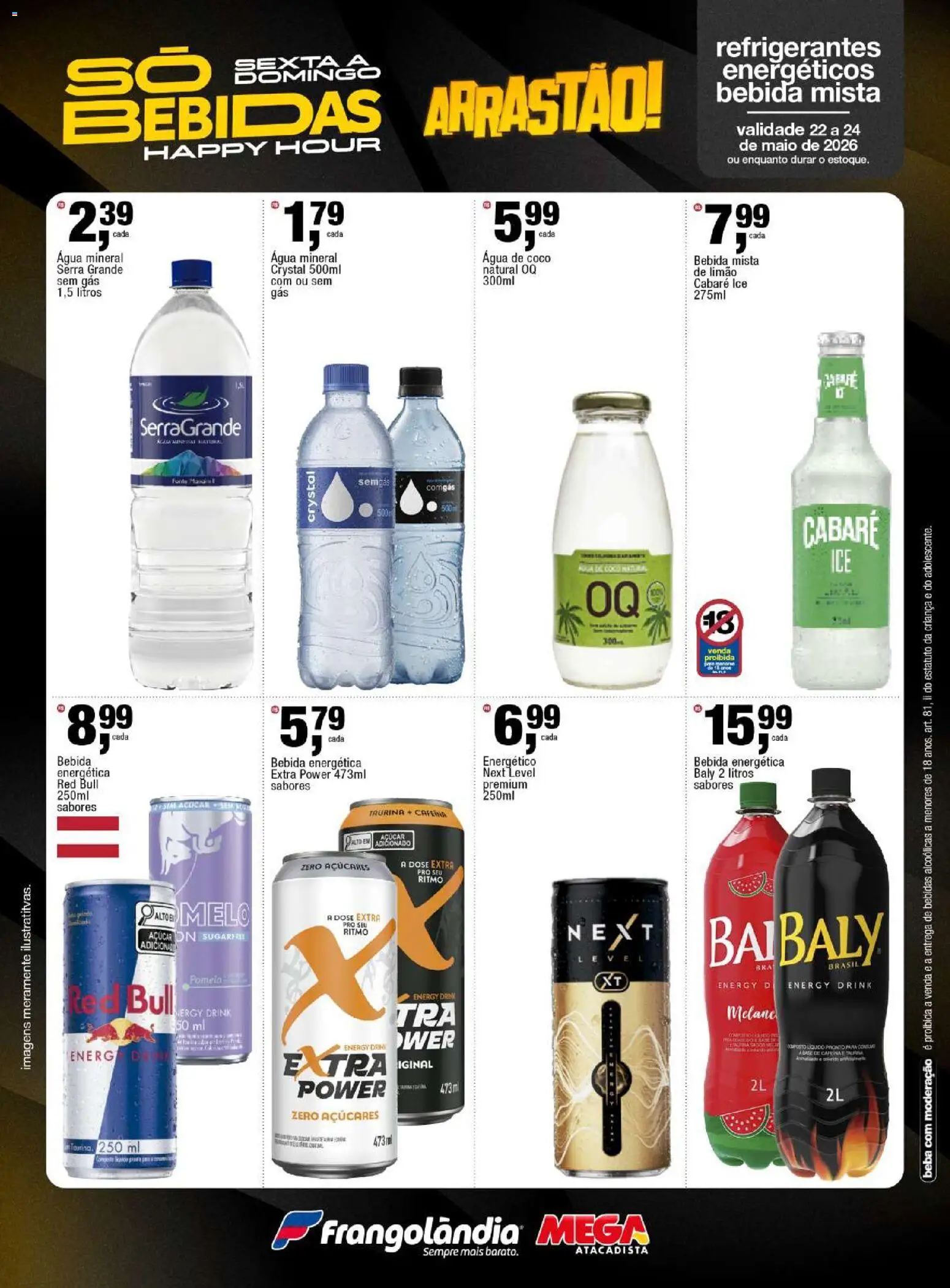 Frangolândia Folheto - válido de 22.05.2026 | Página: 2 | Produtos: Coco, Maiô, Bebida, Água mineral