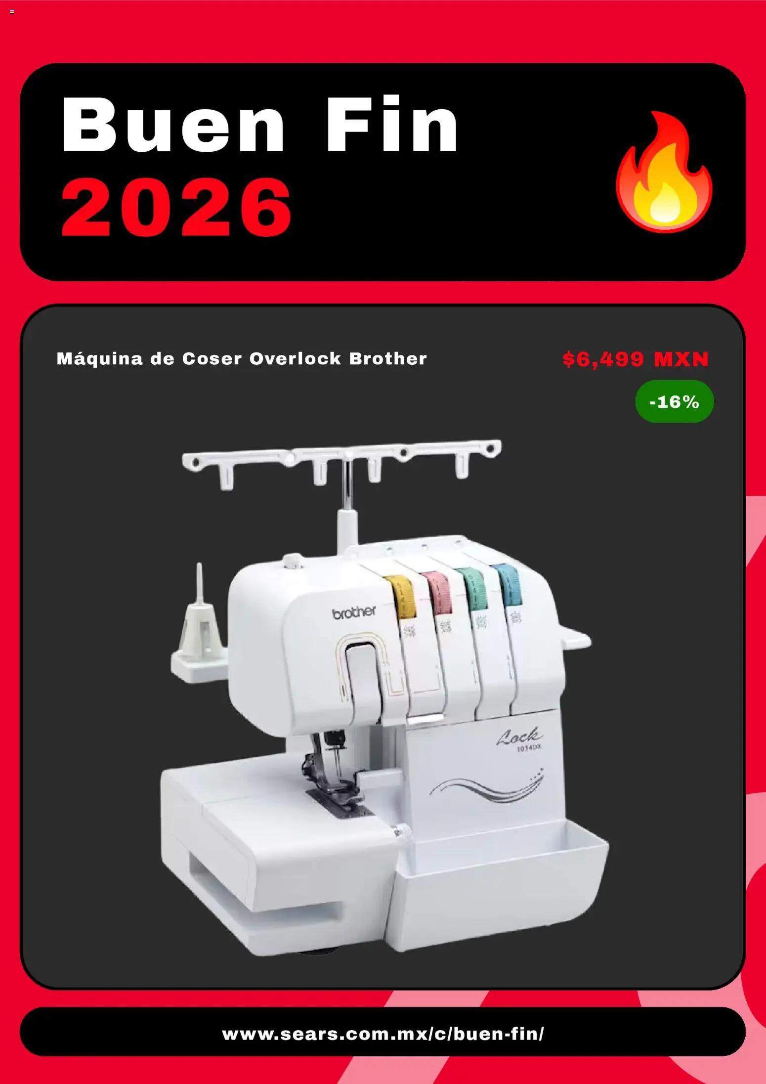 Nuevas ofertas de Sears válidas en toda la República Mexicana desde el 30/10/2026. ¡Encuentra las mejores ofertas en Sears Buen Fin! | Página: 4