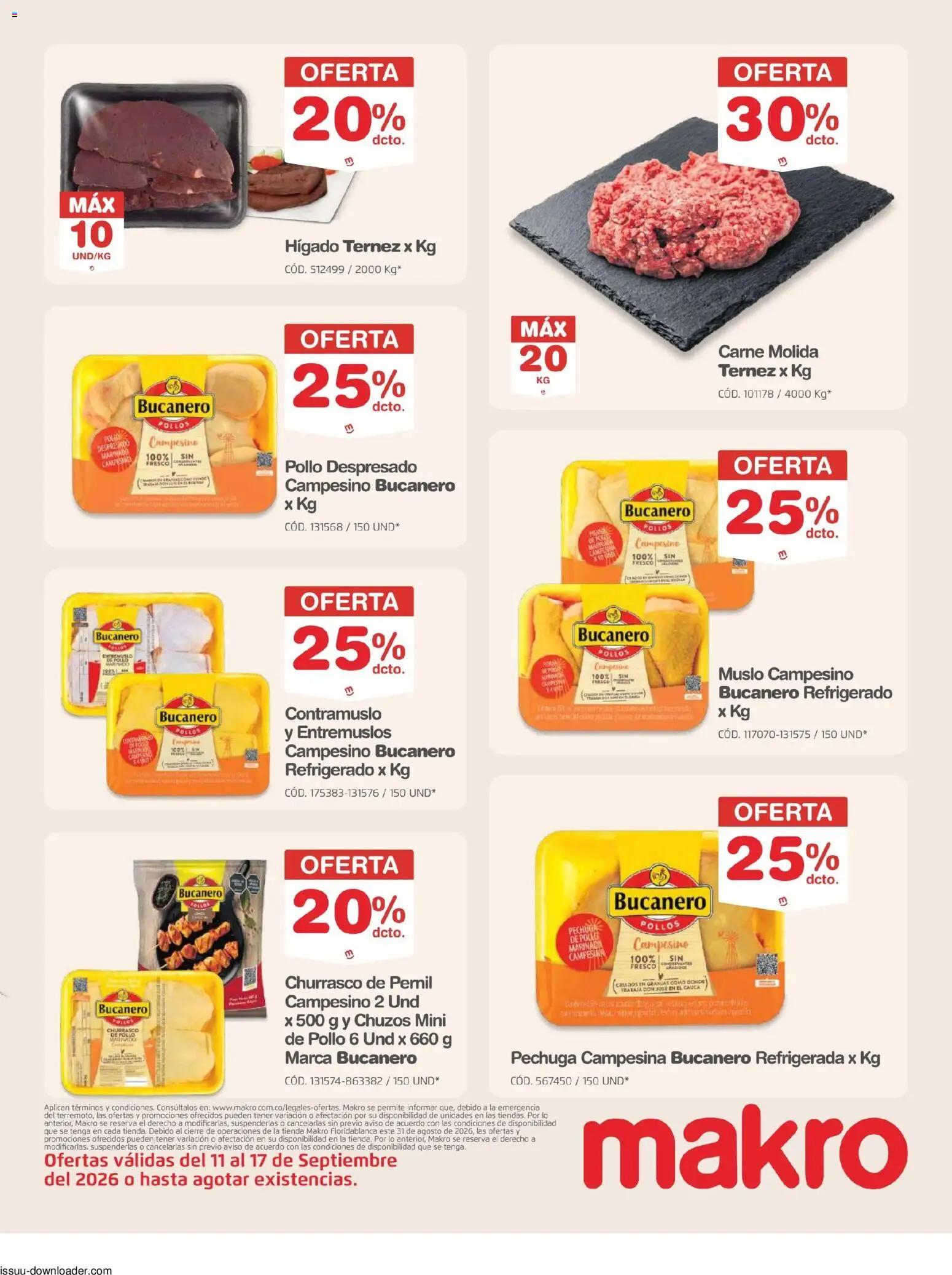 Makro revista - valida desde el 11/09/2026 | Página: 21