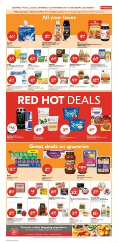 Preview of Shoppers weekly flyer / circulaire from shop Shoppers valid from Sep 26, 2026 | Page: 5