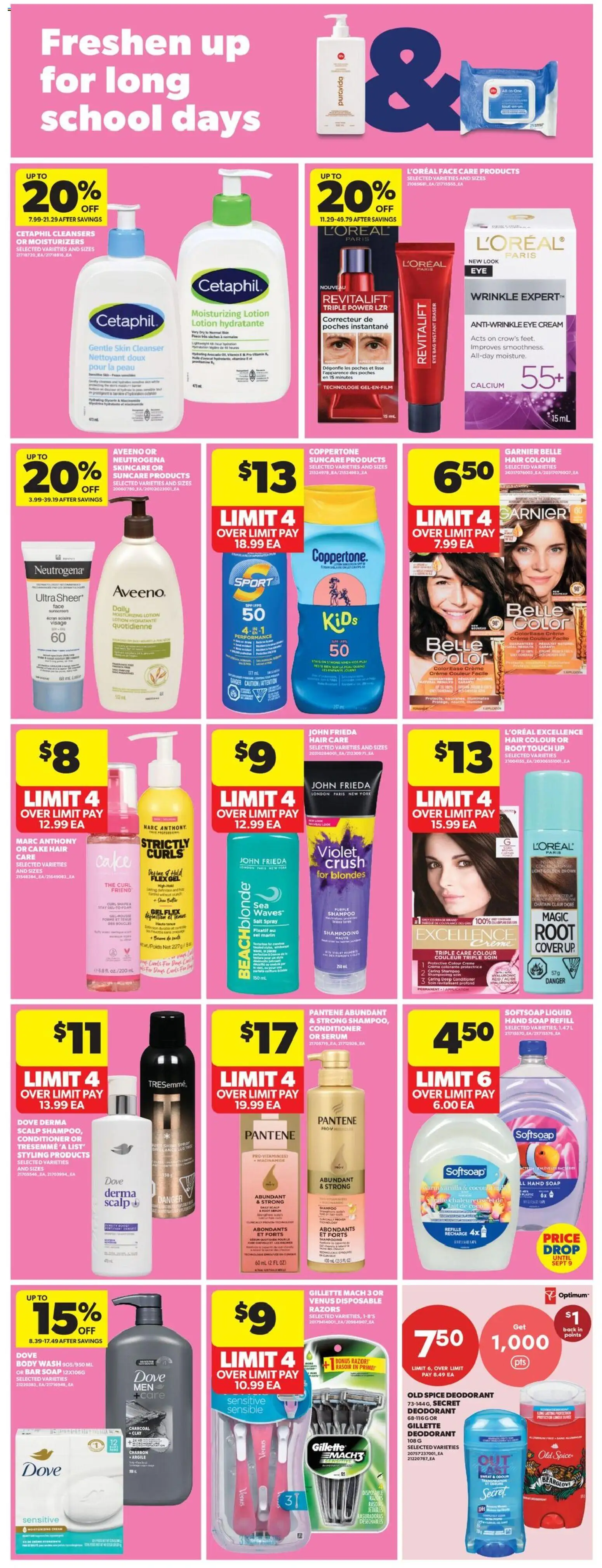 Real Canadian Superstore flyer valid from Aug 6, 2026 | Page: 26 | Products: Bag, Shampoo, Soap, Deodorant