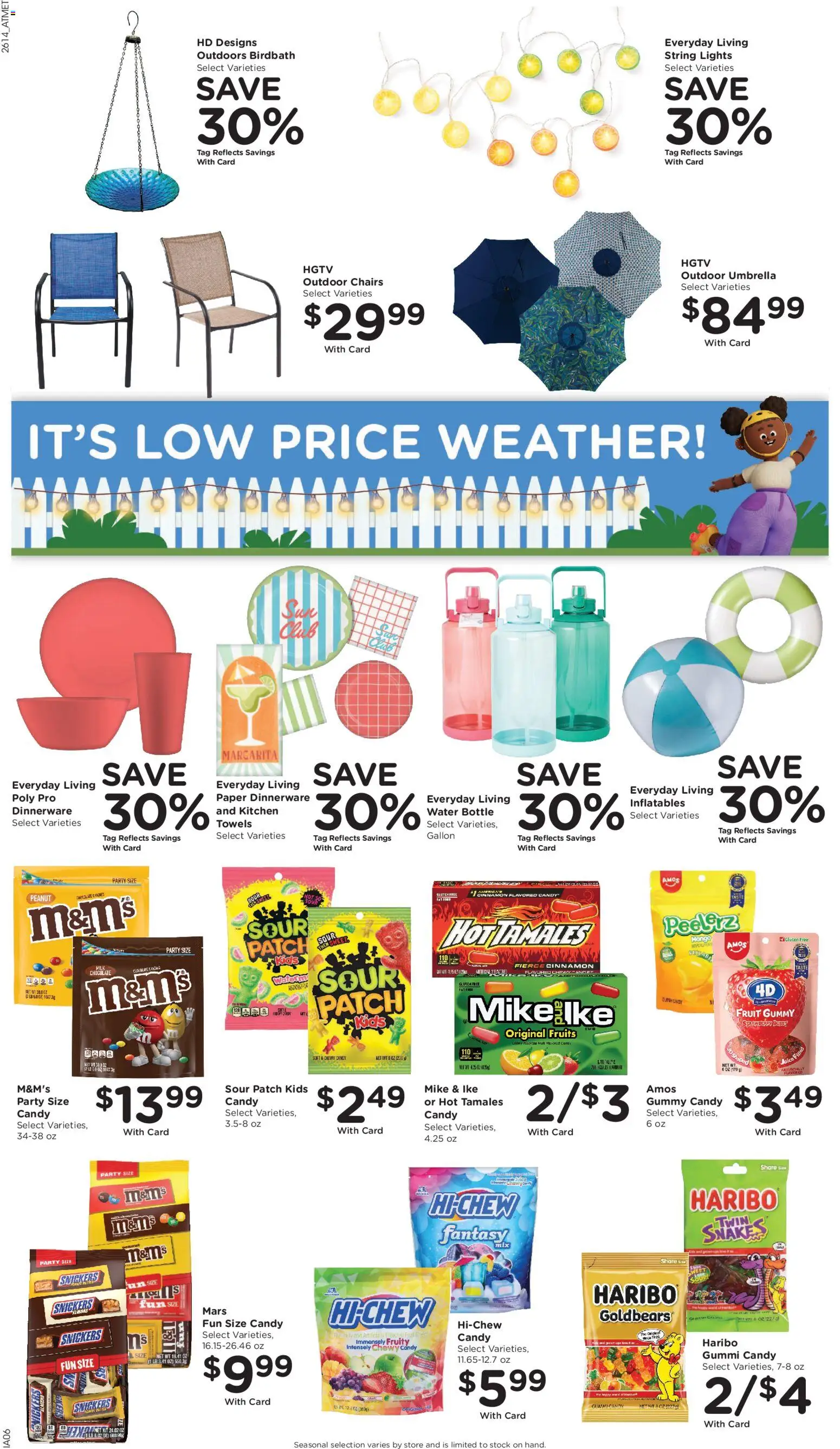 Kroger Weekly Ad - valid from 06.05.2026 | Page: 12 | Products: Tire, Water, Fruits, Umbrella