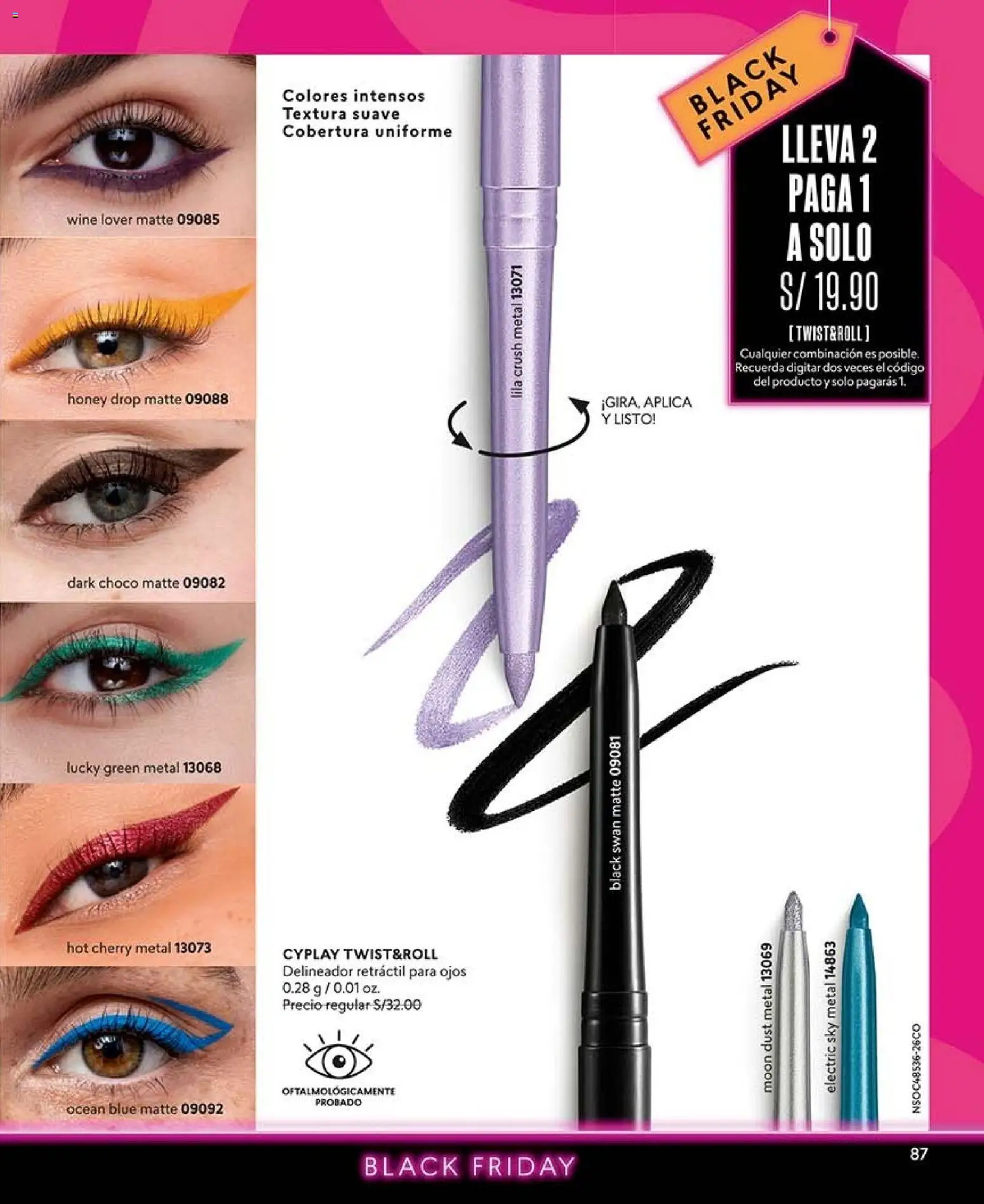 Catálogo CyZone válido desde 03/10/2026 | Página: 87 | Productos: Delineador