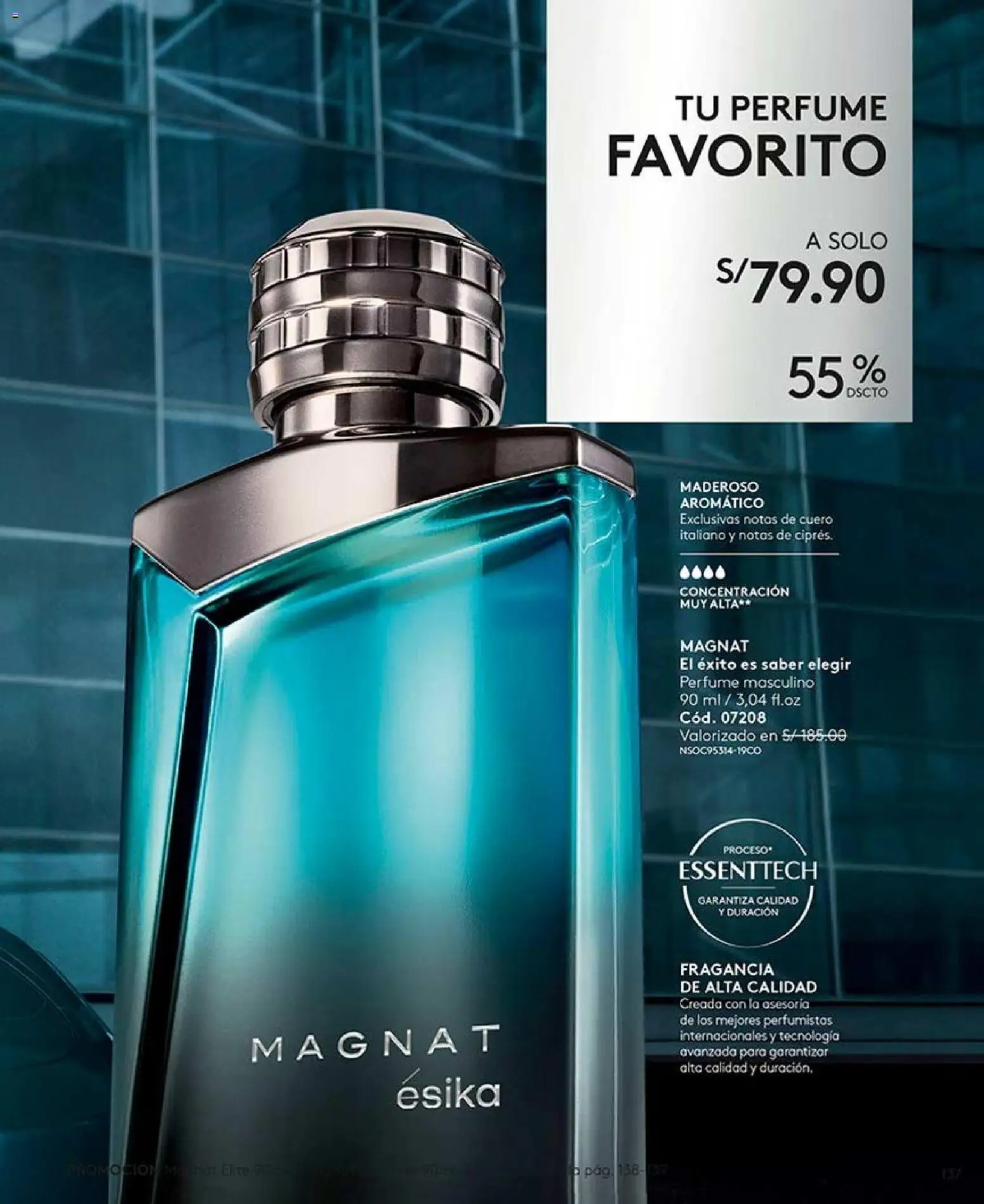 Catálogo Ésika válido desde 22/08/2026 | Página: 137 | Productos: Perfume, Fragancia