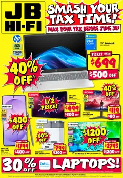 Preview of JB Hi-Fi Smash your tax time - valid from 18.06.2026