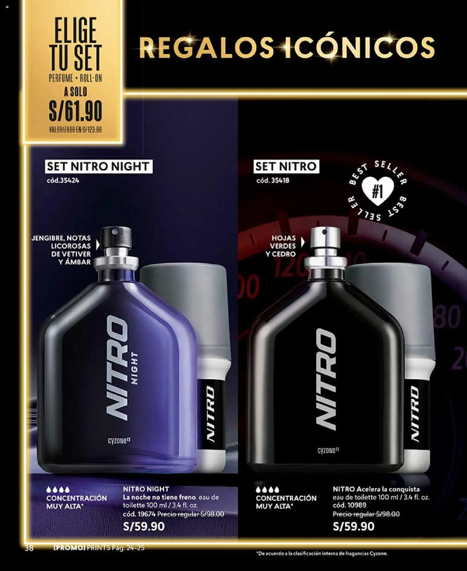 Catálogo CyZone válido desde 04.04.2026 | Página: 38 | Productos: Perfume, EAU de Toilette