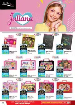 Vista previa Río Shop Deco catálogo válido desde el 01/08/2026 | Página: 10 | Productos: Valija, Gomitas, Dulces, Tablet