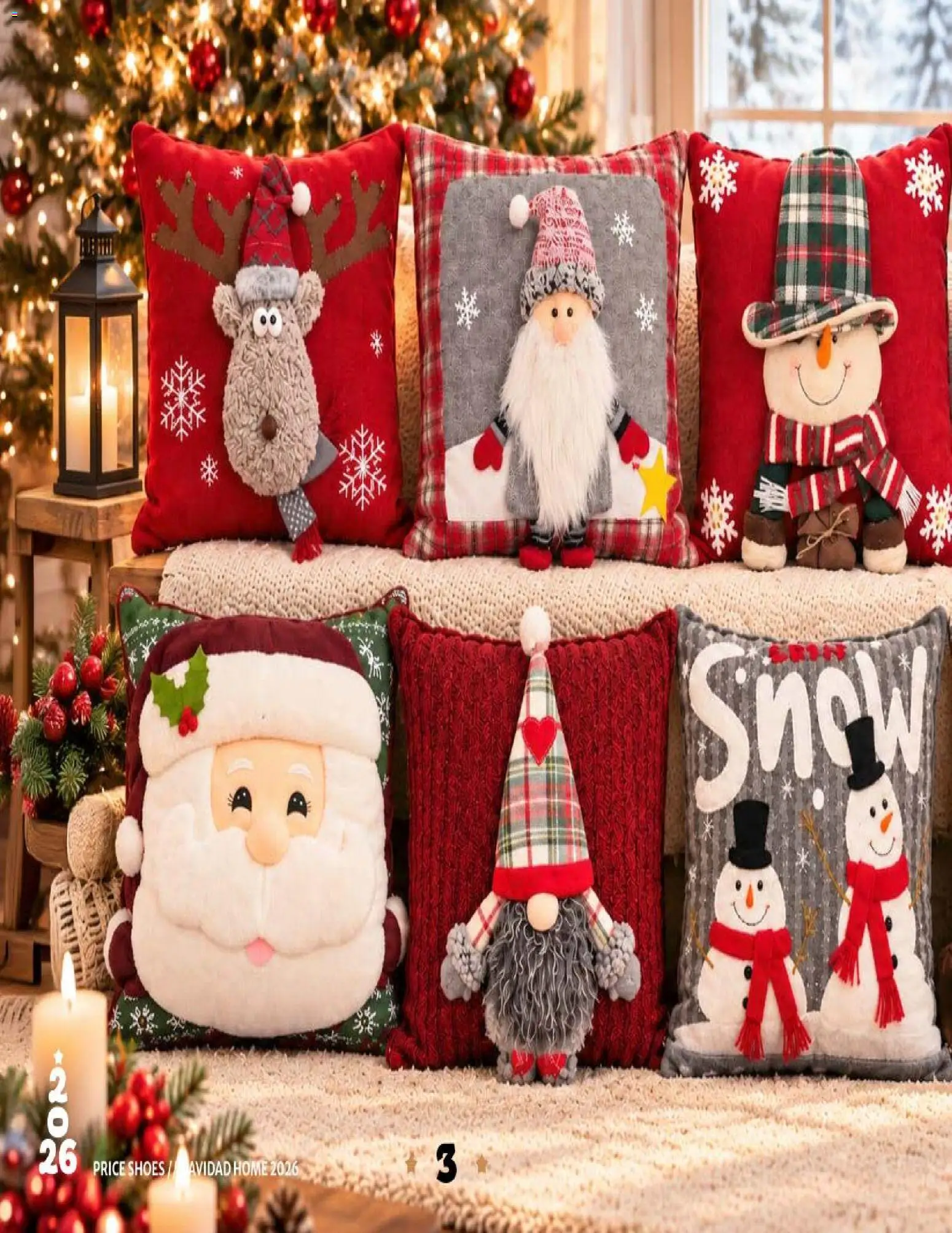 Nuevas ofertas de Price Shoes válidas en toda la República Mexicana desde el 15/10/2026. ¡Encuentra las mejores ofertas en Price Shoes catálogo Navidad Home! | Página: 4